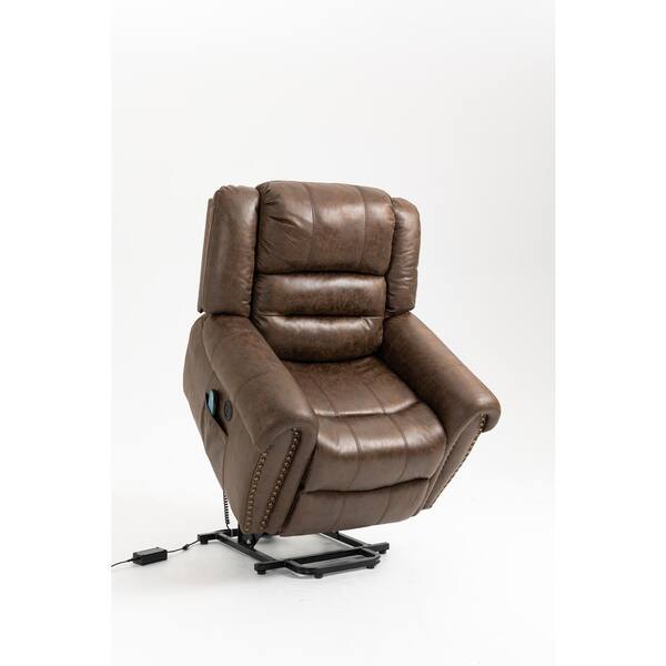 aisword Power Electric Recliner Lift Chair Relax Sofa with 160 Degree Flat Lay, Remote Control
