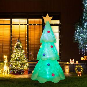 9 ft. Lighted Inflatable Christmas Tree Decor