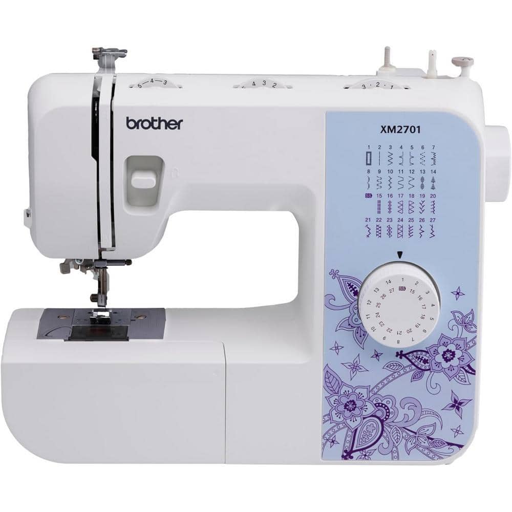 Brother XM2701 27-Stitch Sewing Machine, Lightweight, 6 Sewing