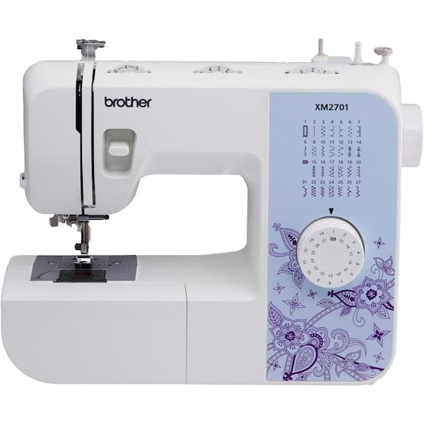 XM2701 27-Stitch Sewing Machine, Lightweight, 6 Sewing Feet Included