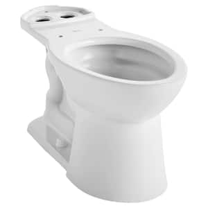 Vormax Plus Right Height Elongated Toilet Bowl Only in White