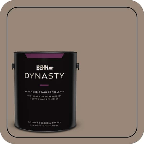 1 gal. #PPU5-06A Light Truffle One-Coat Hide Eggshell Enamel Interior Stain-Blocking Paint & Primer