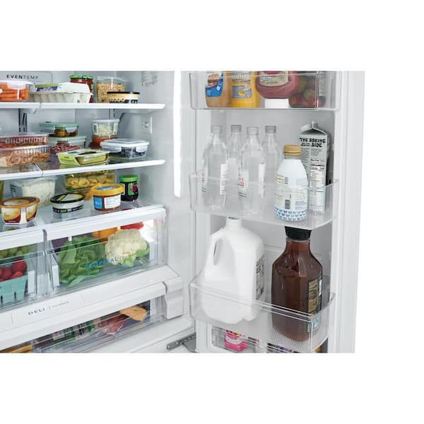 White Electrolux Refrigerator Glass Shelf Plastic Back Trim 