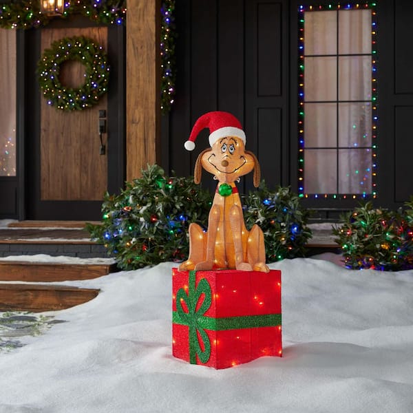 3.5 ft Lighted Holiday Max Tinsel Y1
