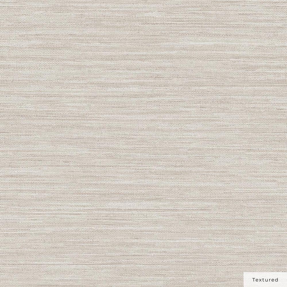 Ecru Faux Horizontal Grasscloth Vinyl Peel and Stick Textured Wallpaper Roll (Covers 28 sq. ft.) price history on PriceWatchPro