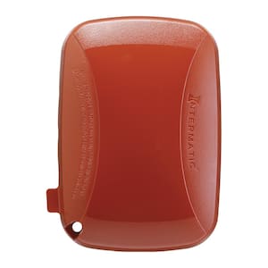 1-Gang Extra-Duty Plastic In-Use Electrical Outlet Cover in Red