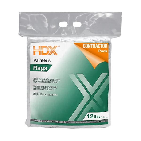 HDX 12 lb Painter's Rags