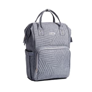 Fashion Gray Diaper Bag Backpack Large Mum Maternity Nursing Bag Travel Backpack Stroller Nappy Baby Care Tote Bag