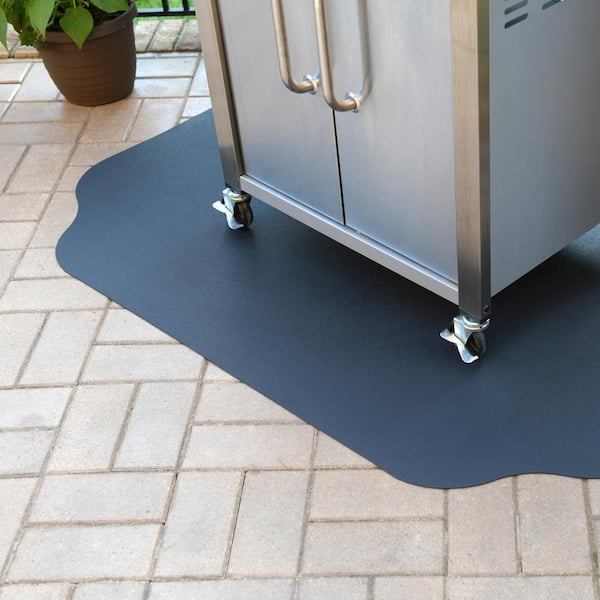 Z GRILLS BBQ Grill Pad Mat 48 in. x 36 in. Floor Protective Deck