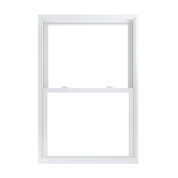 35.75 in. x 53.25 in. 70 Pro Series White Double Hung Low-E Argon SC Glass Vinyl Replacement Window, Screen Incl