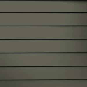 Magnolia Home Hardie Plank HZ10 8.25 in. x 144 in. Fiber Cement Smooth Lap Siding Peppery Ash 210-pck