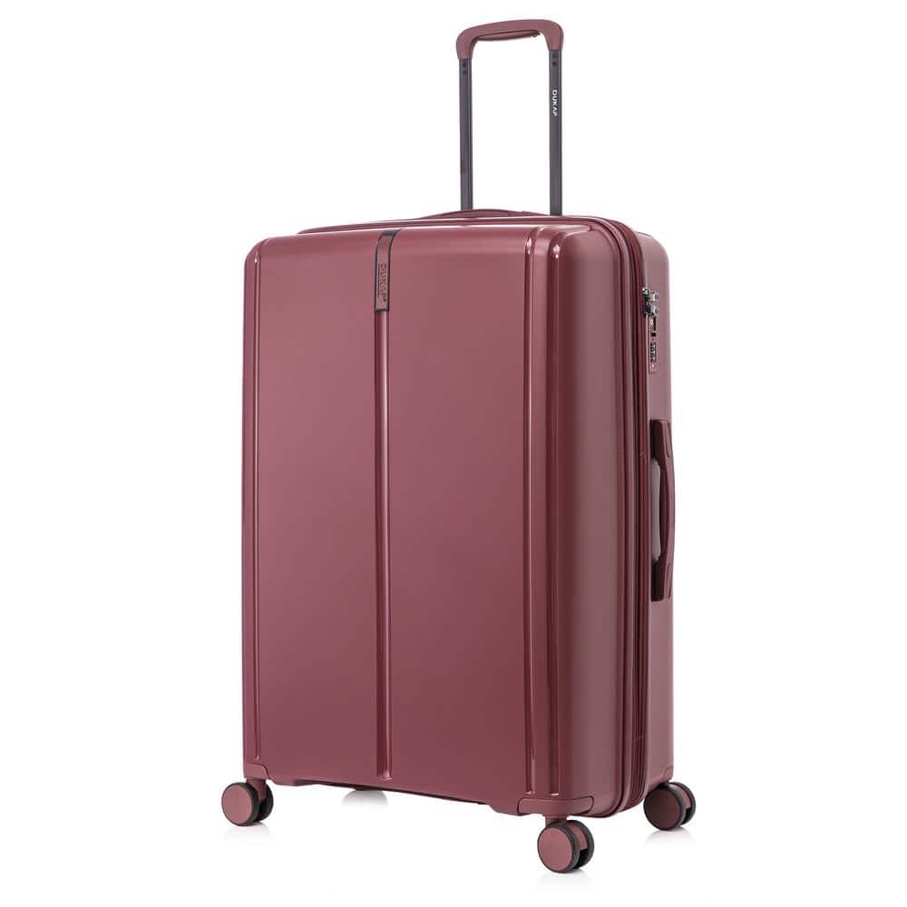 Airley 28 in. Wine Lightweight Hard Side Spinner Carry-On Suitcase
