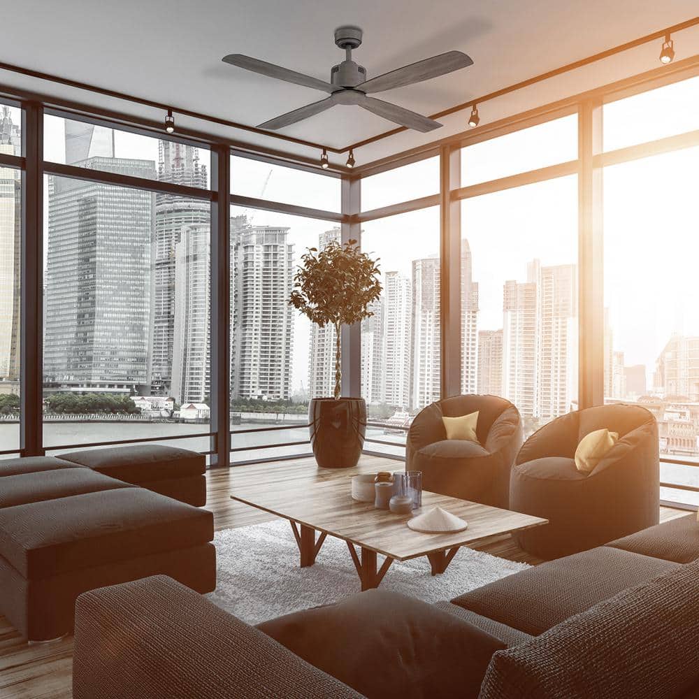 UPC 773546293563 product image for Kitteridge 52 in. Indoor Grey Wood Tone Ceiling Fan | upcitemdb.com