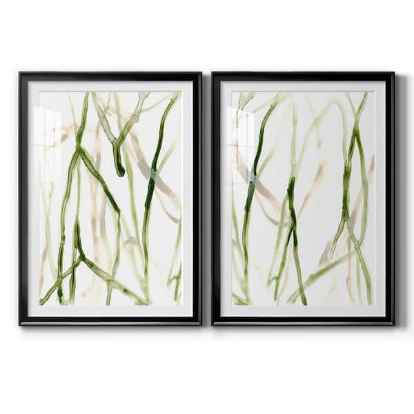 Wexford Home "Runnel XI" by Wexford Homes 2 Pieces Framed Abstract Paper Art Print 18.5 in. x 24.5 in.