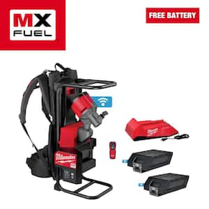 MX FUEL Lithium-Ion Cordless Concrete Vibrator Kit with (2) Batteries and Charger