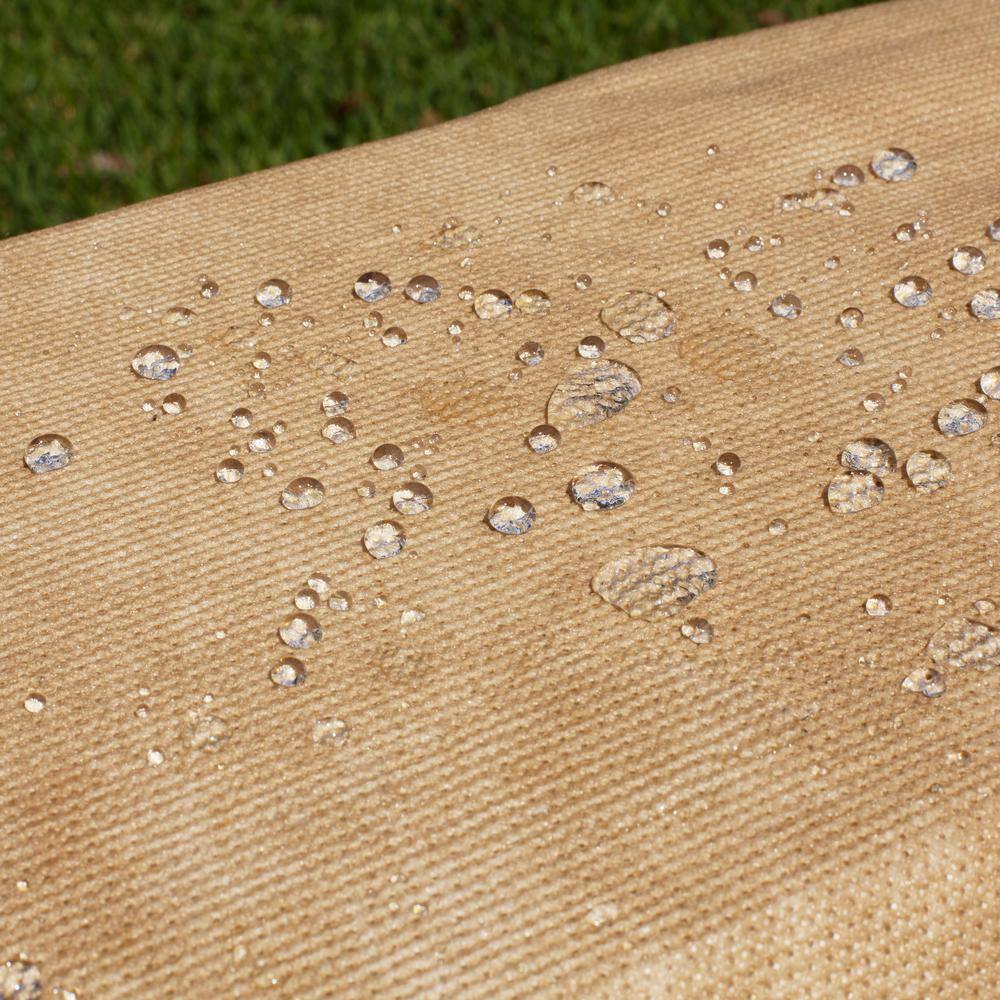 Medium Beige Waterproof UV-Resistant Patio Loveseat Cover