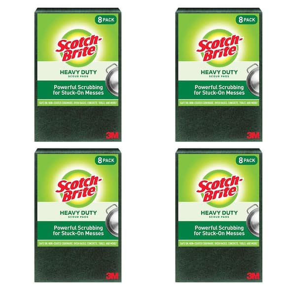 Commercial Size Heavy-Duty Scour Pad (32-Pack)