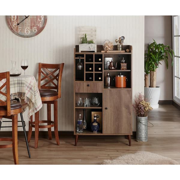 Buena vista mid century wine and bar cabinet hot sale