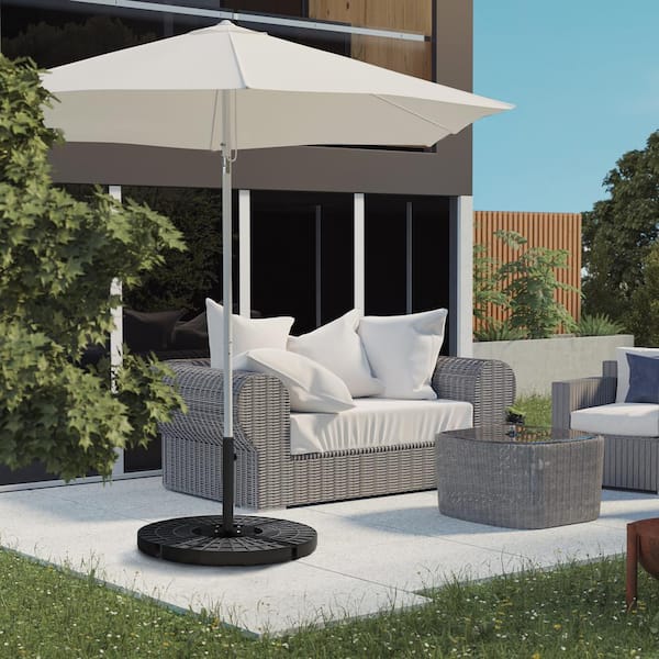 are patio umbrellas universal DINHAND Black Umbrella Mosquito Net, with Double Zipper Door, Polyester Mesh Screen, for Outdoor Umbrellas, 7.5-11ft : Patio, Lawn & Garden the water Are Patio Umbrellas Waterproof or