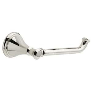 Cassidy Single Post Toilet Paper Holder in Polished Nickel