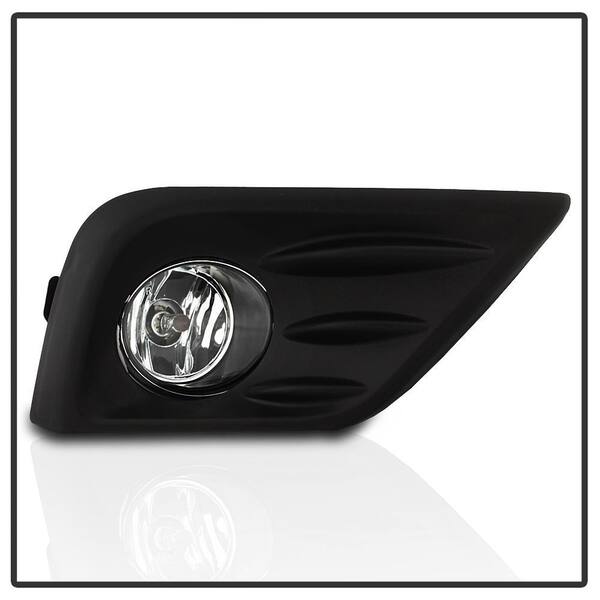 DNA Motoring Fog Light Kit For 2016-2018 Nissan Altima 4Dr – Clear Lens, Black Bezel, With Switch