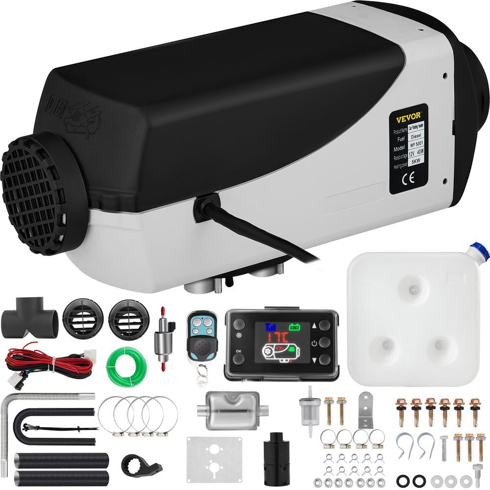 Reviews for VEVOR 17000 BTU Diesel Air Heater 5000-Watt 12-Volt