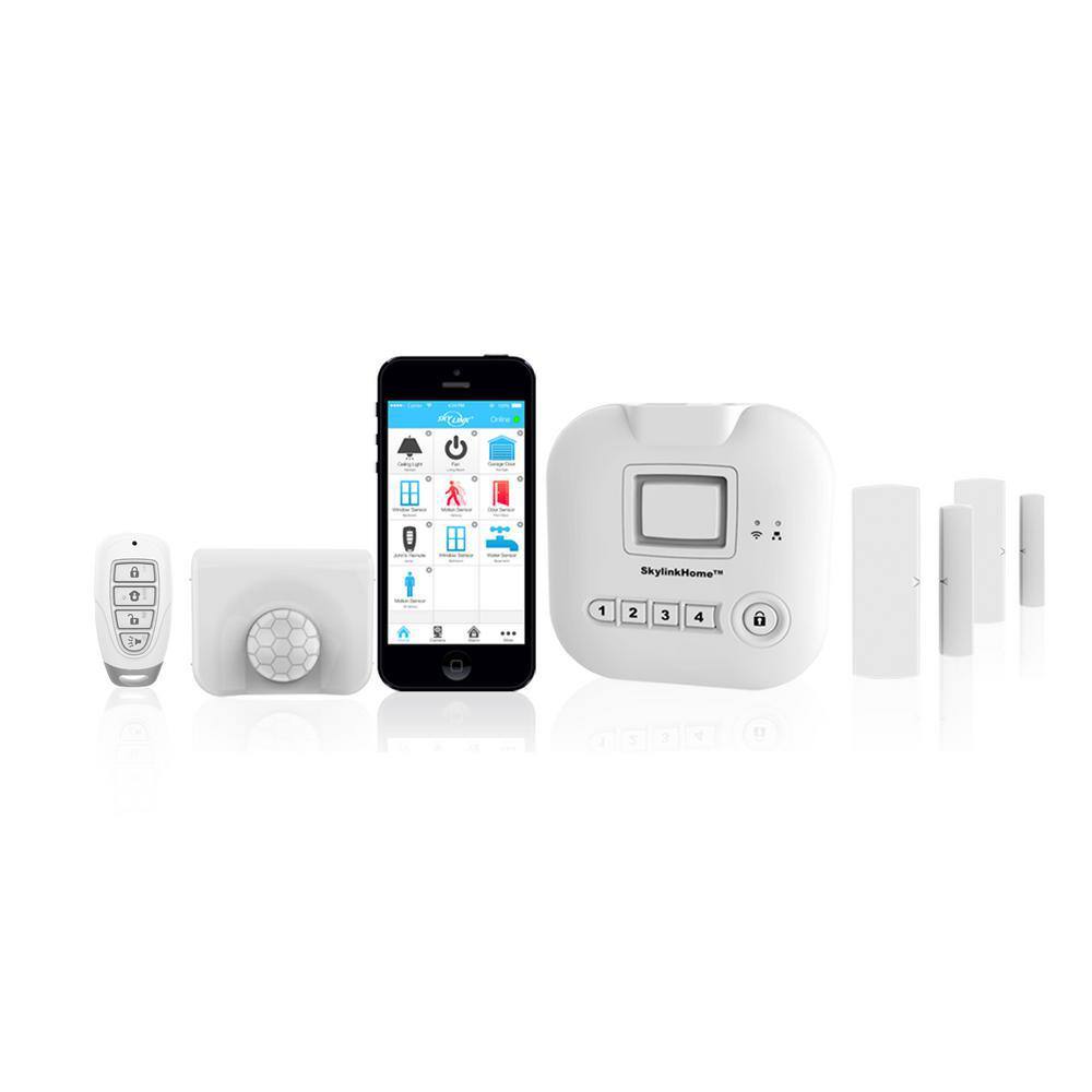 Alarm smartphone connection" 7 pack "deterrent adhesives 