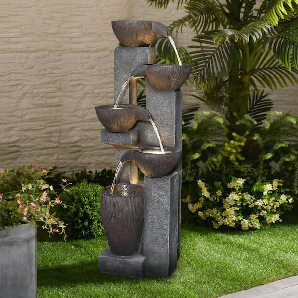 Outdoor Garden Water Feature Decor Statue Cover Fountain Protector Slipcover 