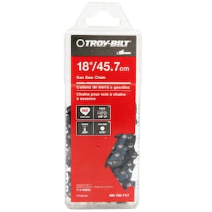 Original Equipment 18 in. 0.050 in. Gauge Chainsaw Chain for Gas Chainsaws with 62 Links, Replaces OE# 713-05043