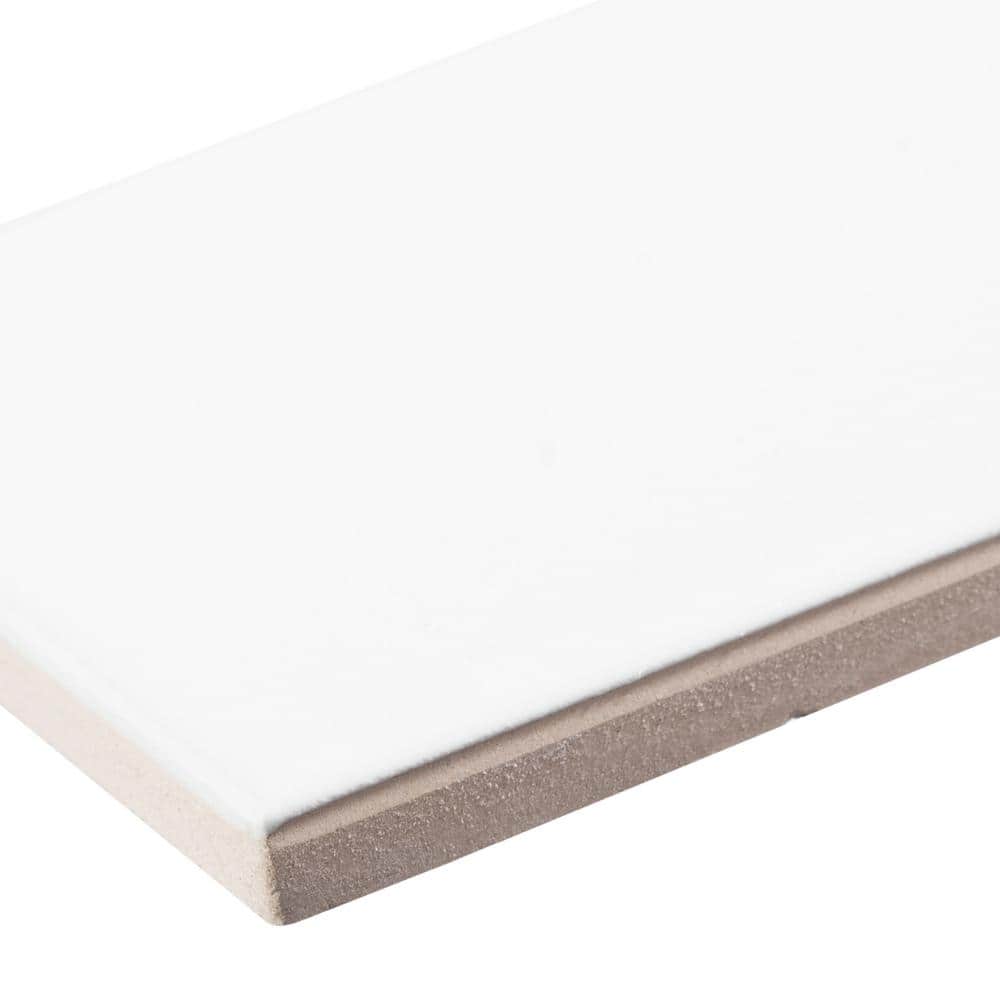 Galor 12 x 3 Straight Edge Lino Ceramic Subway Tile 5.25 sqft.22 per c