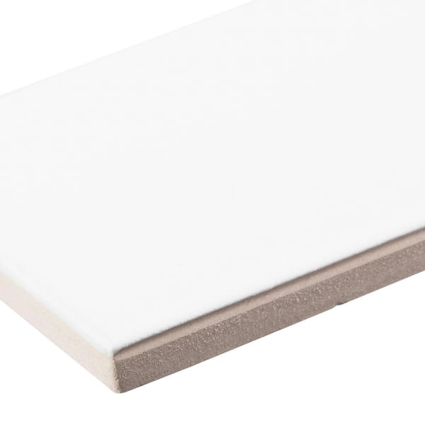 Galor 12" x 3" Straight Edge Lino Ceramic Subway Tile 5.25 sq\ft.22 per case