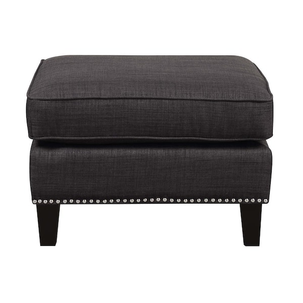 Unbranded Emery Charcoal Ottoman