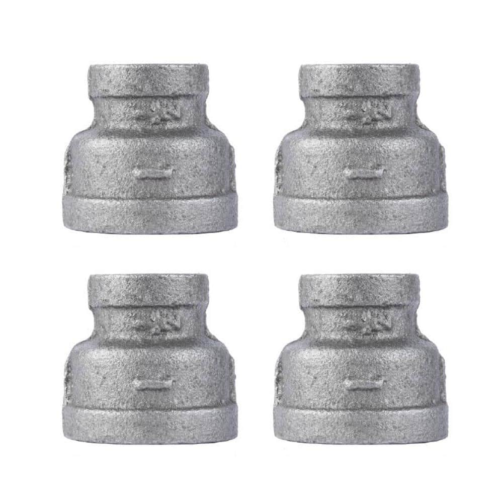 1 in. x 1/2 in. Black Iron Reducing Coupling (4-Pack) price history on PriceWatchPro