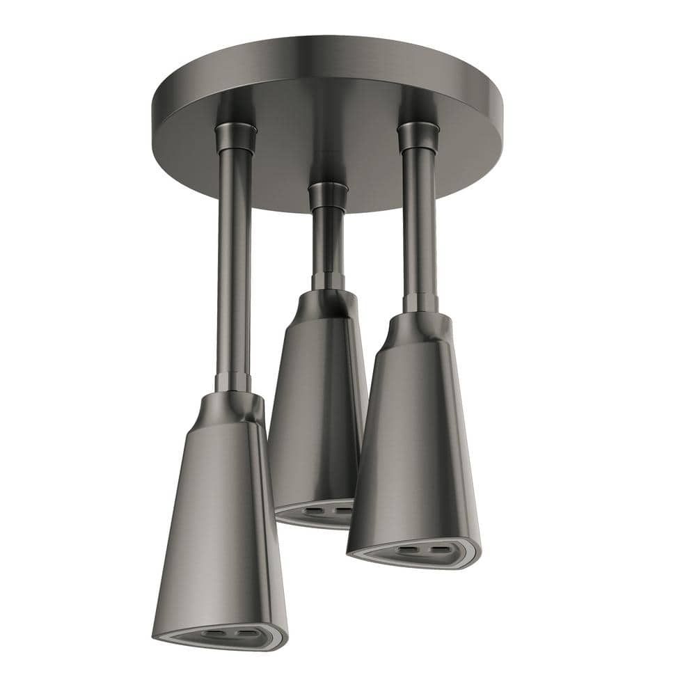 Delta Zura 1Spray Patterns 2.5 GPM 9 in. Ceiling Mount Fixed Shower