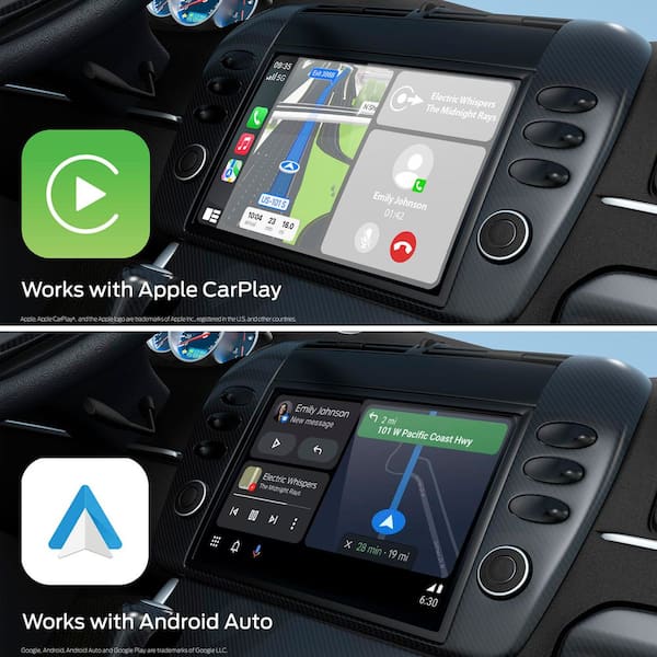 Monster Wireless Carplay and Android Auto Adapter Effortlessly Connect Your Smartphone MBA2-1014-BLK