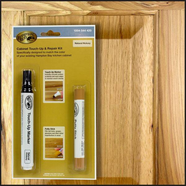 Hampton Bay Touch Up Kit Natural Hickory M827 2002 The Home Depot