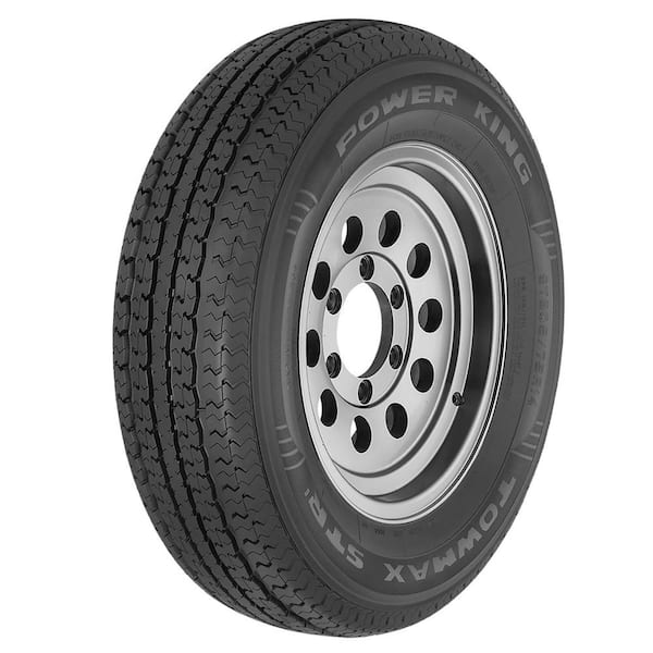 Power King Towmax STR II ST185/80R13 94/89L C Trailer Tire