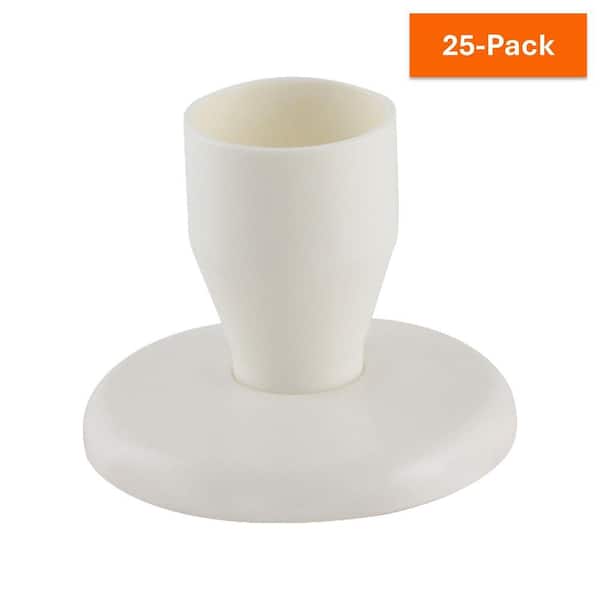 1/2 in. PEX (11/16 in. O. D. ) Plastic ProPEX Escutcheon, White (25-Pack)