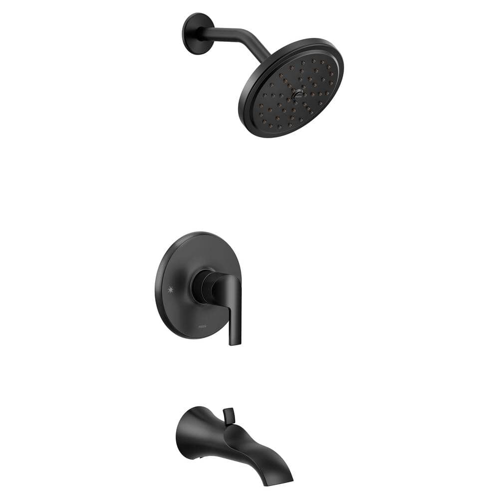 MOEN Doux MCORE 3Series 1Handle Tub and Shower Trim Kit in Matte