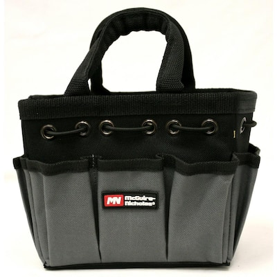 8 in. Tool Bag in Black and Grey