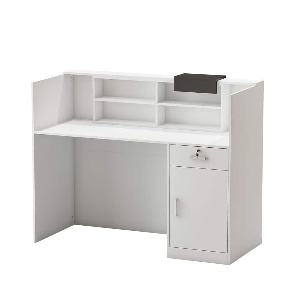Mdf reception desk discount