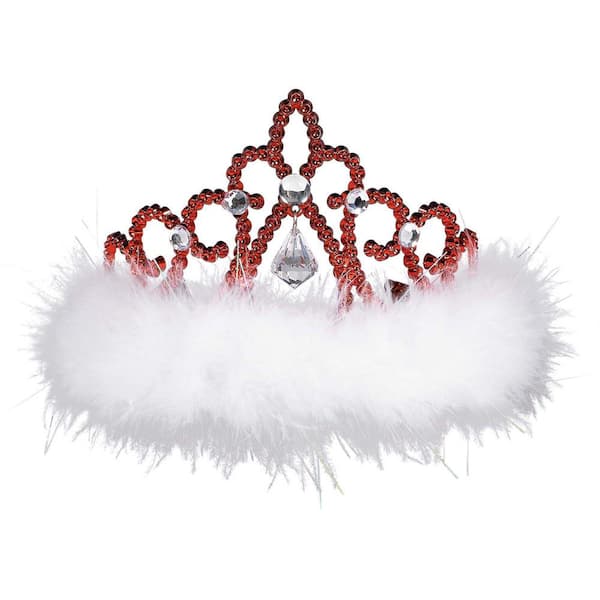 Amscan 4 in. x 3.5 in. Christmas Tiara (3-Pack)