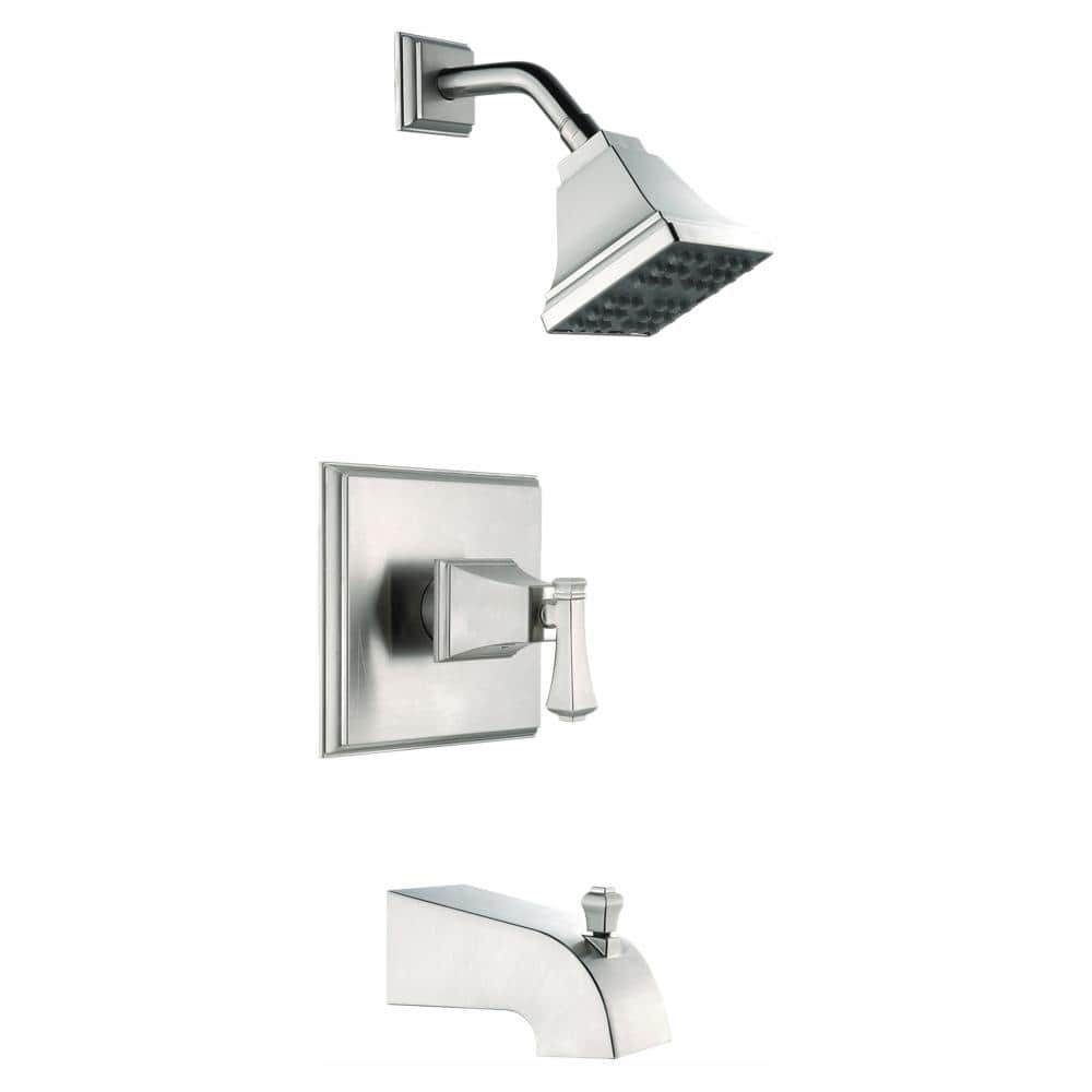 Glacier Bay Exhibit Single-Handle 1-Spray Tub and Shower Faucet in ...