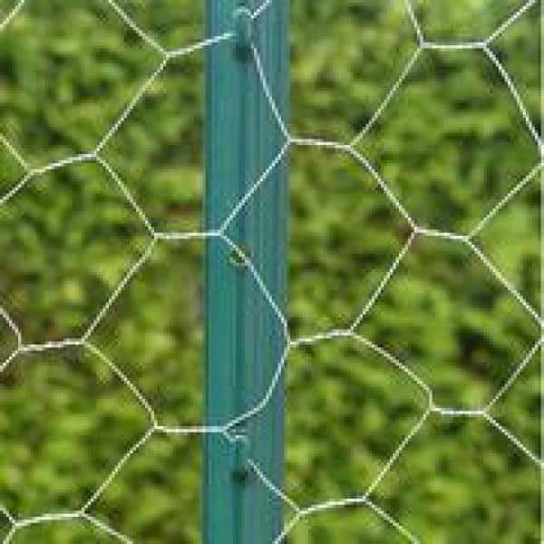 Heavy Duty Steel U Post Garden Fence 3503, Home Depot Garden Wire Fence