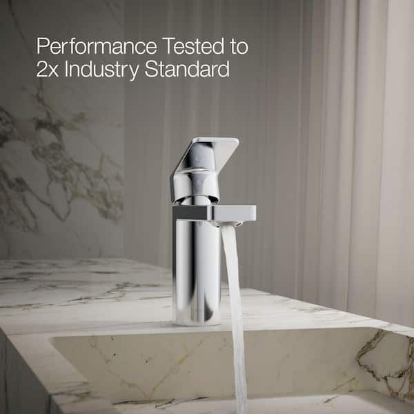 KOHLER Parallel Single Hole Single-Handle Bathroom Faucet in