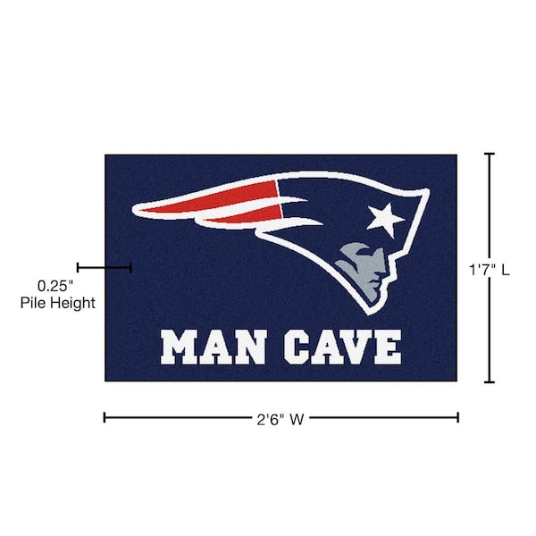 : FANMATS 5800 New England Patriots Starter Mat Accent Rug -  19in. x 30in. | Sports Fan Home Decor Rug and Tailgating Mat - Patriots  Helmet