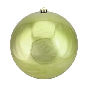 10 in. Lime Green Shatterproof Shiny Christmas Ball Ornament