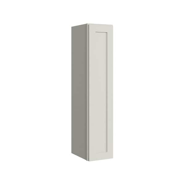 Thornton 9 in. W x 12 in. D x 42 in. H Assembled Plywood Shaker Wall Kitchen Cabinet in Moonshine