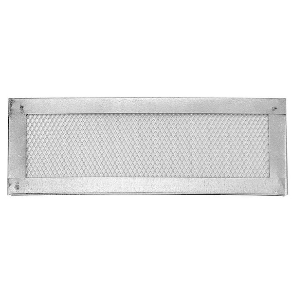 Gibraltar Building Products 16 in. x 6 in. Galvanized Steel Flat Screen Vent