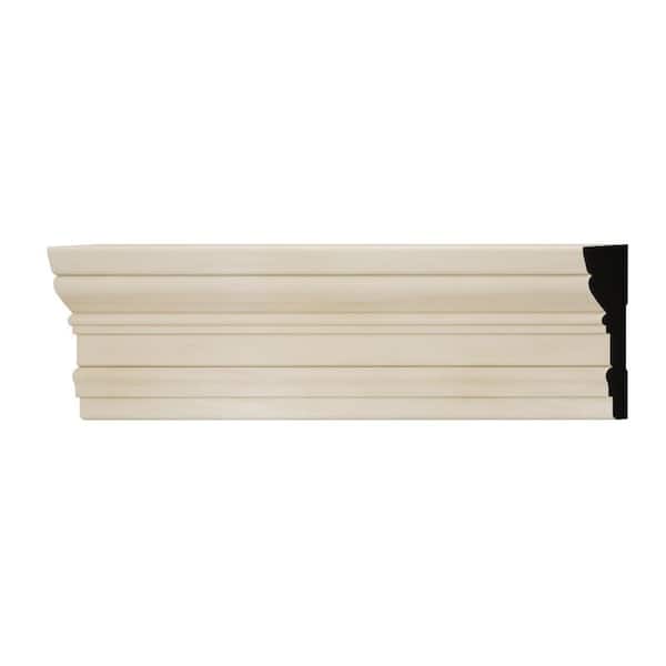 Ekena Millwork WM318 0.88 in. D x 3.25 in. W x 6 in. L Wood (Poplar) Casing Sample